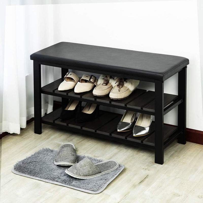 8 Pair Shoe Storage Bench