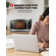 TOSHIBA 1.6 Cu.ft Countertop Microwave Oven, Inverter, Smart Sensor, 13.6" Turntable, 1250W, Silver
