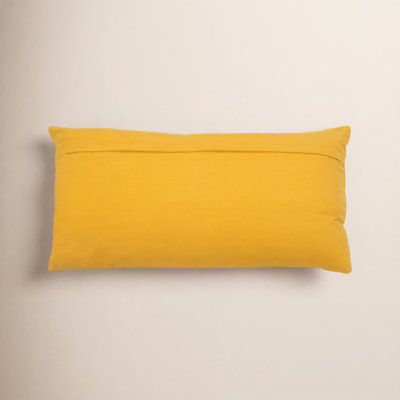 Brockett Textured Lumbar Throw Pillow