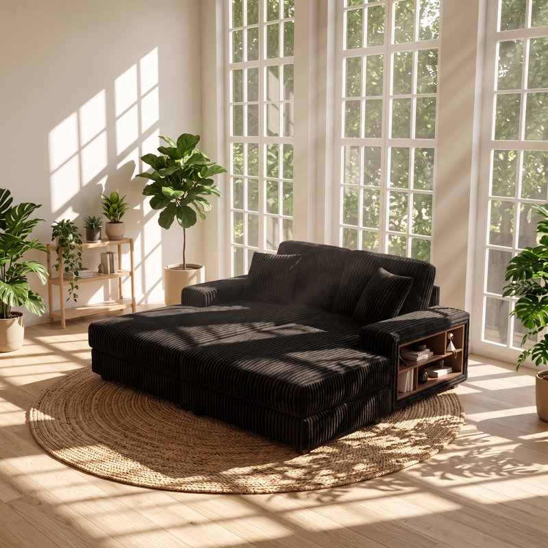 Upholstered 79.53 " U-Shaped Sectional