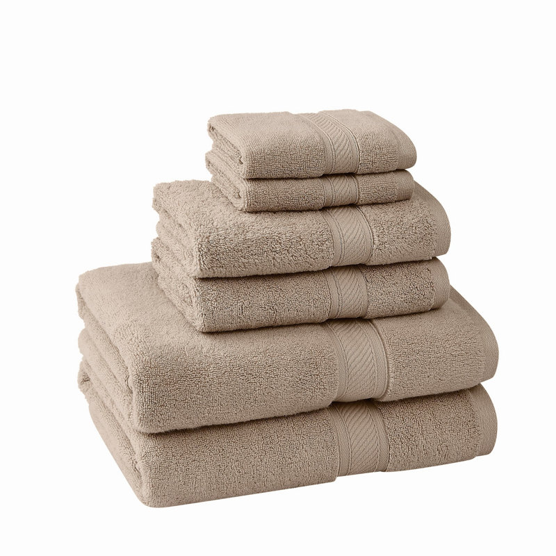  Regal Plush Towel Sets, Beige