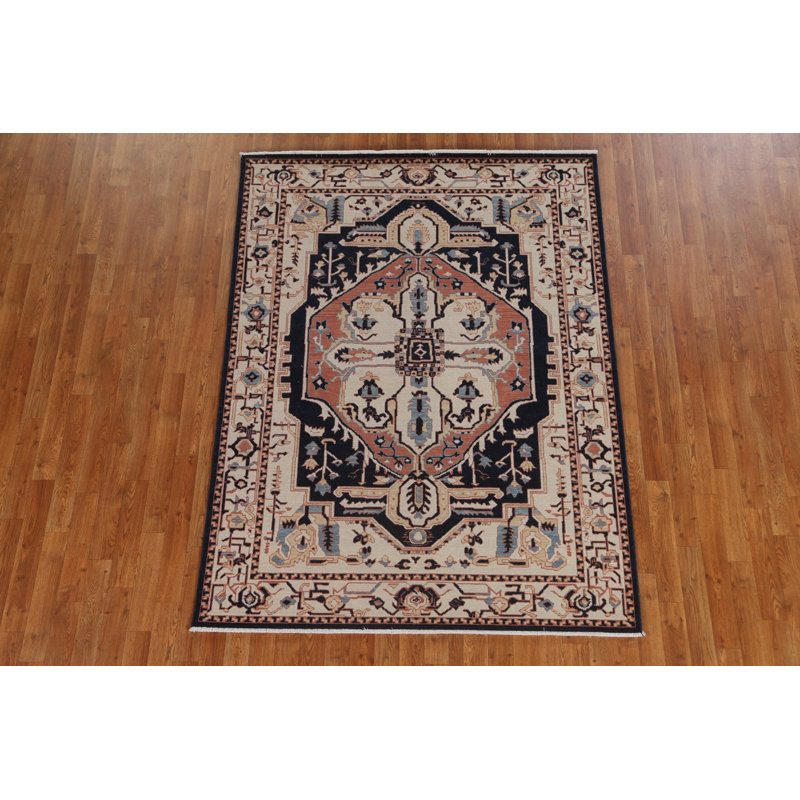 Tapis turc en laine Heriz Serapi