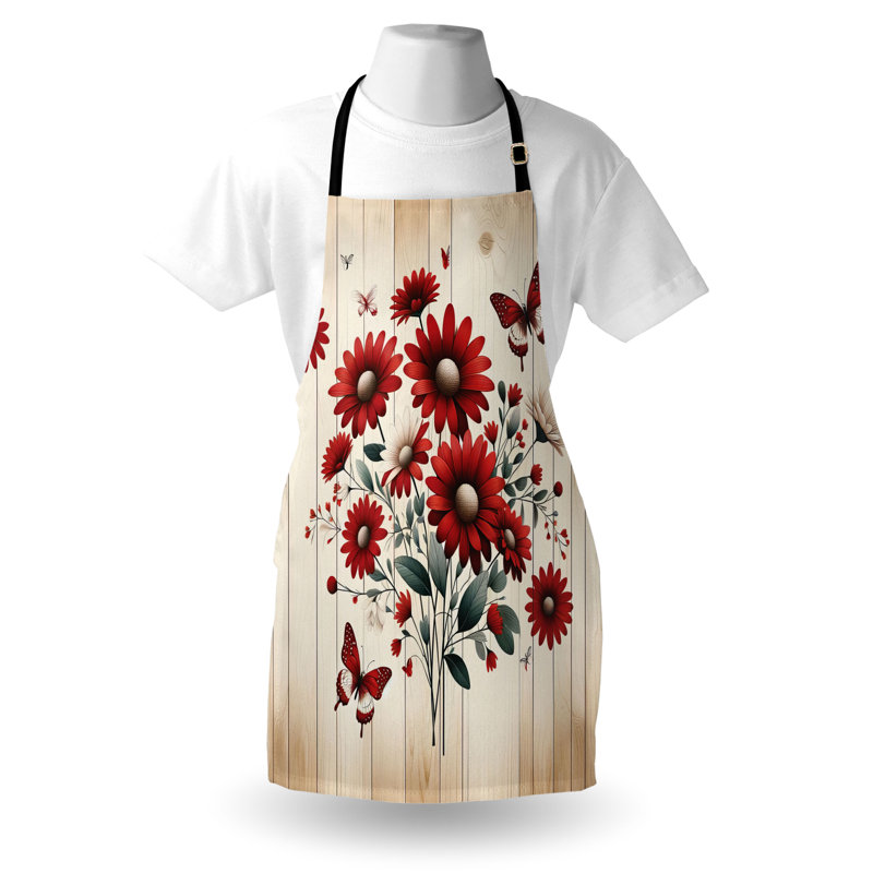 No Pattern Bib Apron
