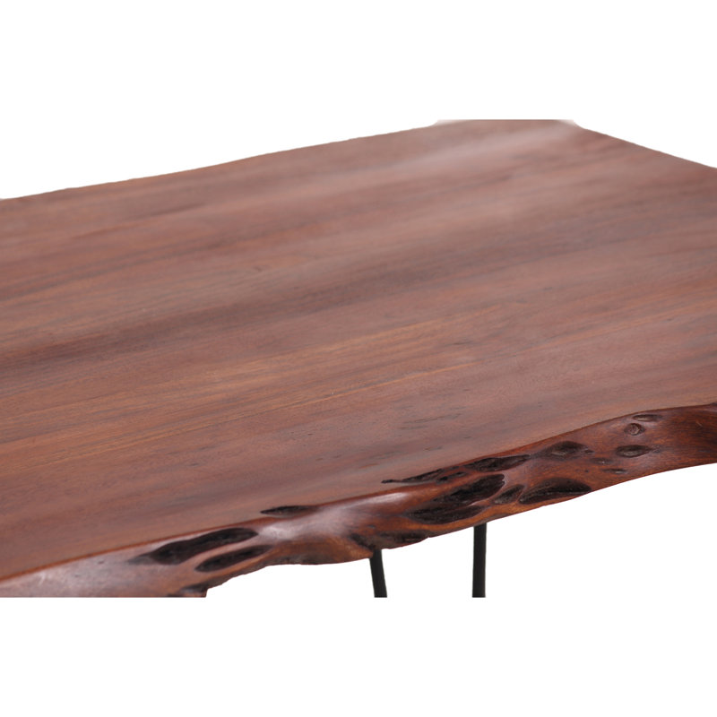 Solid Wood Top Coffee Table