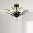 Apolonija 5-Light Dimmable Branch Crystal Creative Chandelier