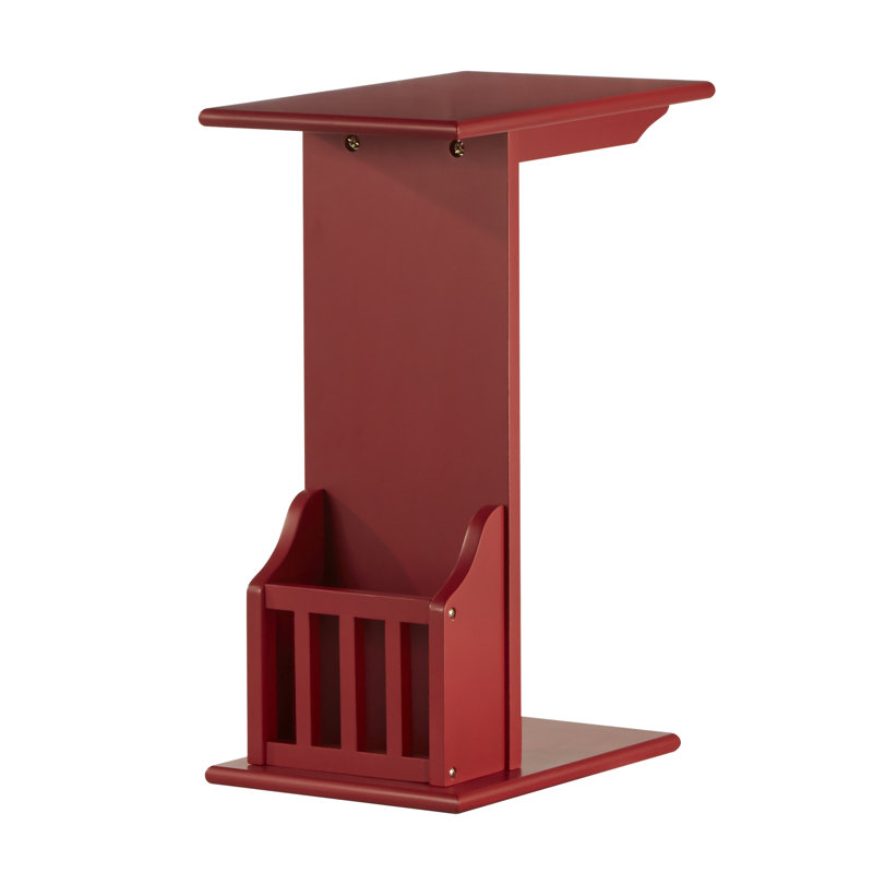 Bethany- End Table, Samba Red
