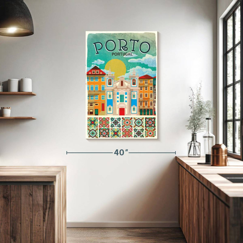 Affiche Porto Porto, H 39 po x l 26 po