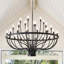 Lustre de ferme noir-1896028524