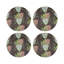 Sous-verres Monkey Small Jungle Chocolatte Lime Vegan-119015280