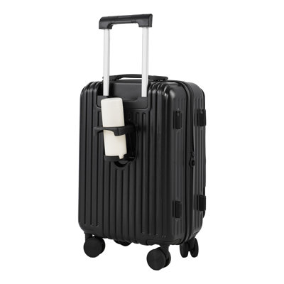 20-Inch Travel Suitcase with Combination Lock