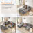 Boneless 141.7" U-Shaped Compression Modular Corduroy Sectional Sofa with 4-Seater-474797629