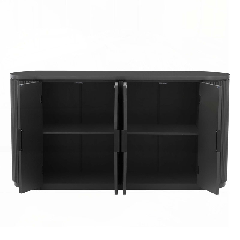 Console de rangement, Noir