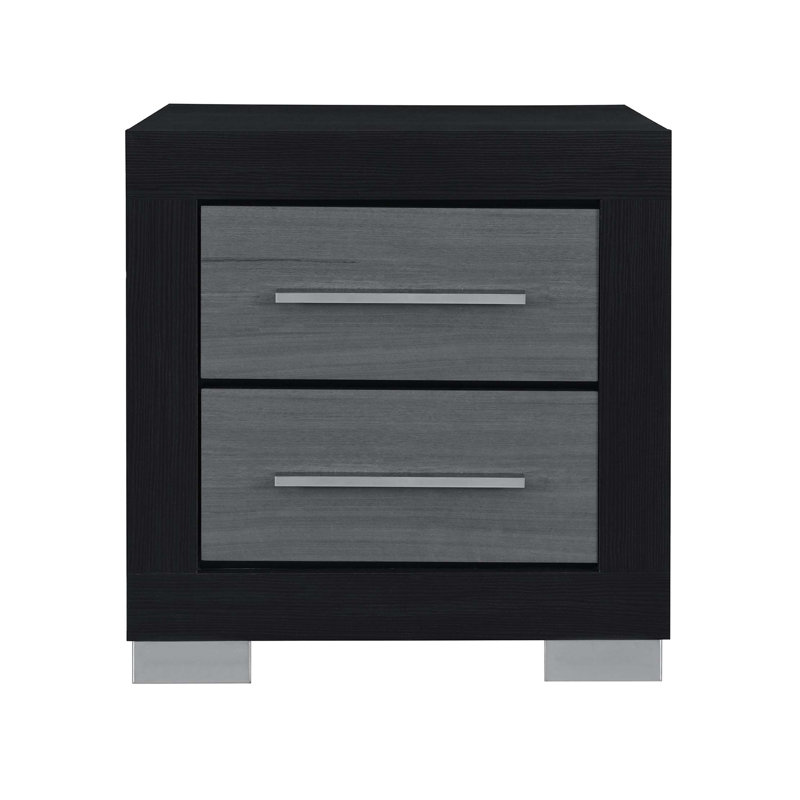 Table de chevet Elsa, Noir
