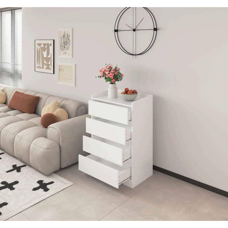 Romeon Accent Chest, White