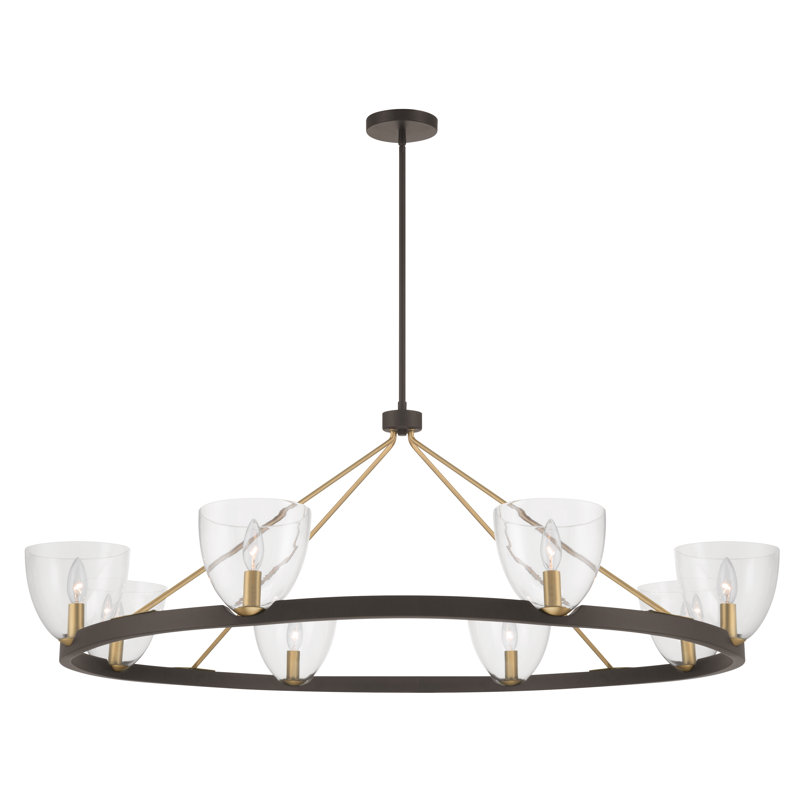 Noellea 50" 8-Light Chandelier