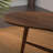 Creative double oak solid wood end table
