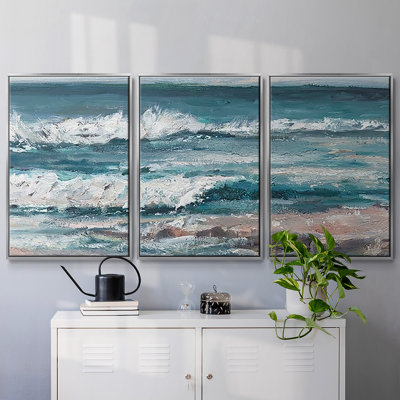 " Ocean Breakers I " 3 - Pieces