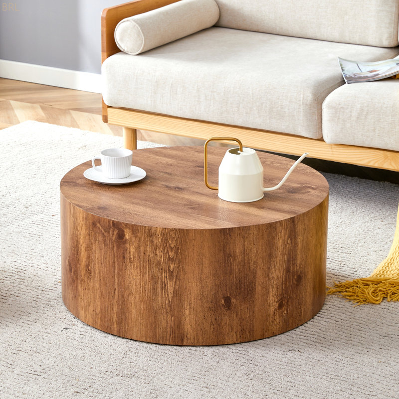 Petite table basse, H 15,72 po x L 15,72 po x l 15,72 po, Bois