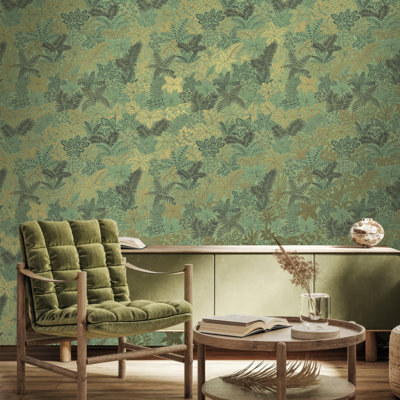 Plants Wallpaper Roll Non - woven