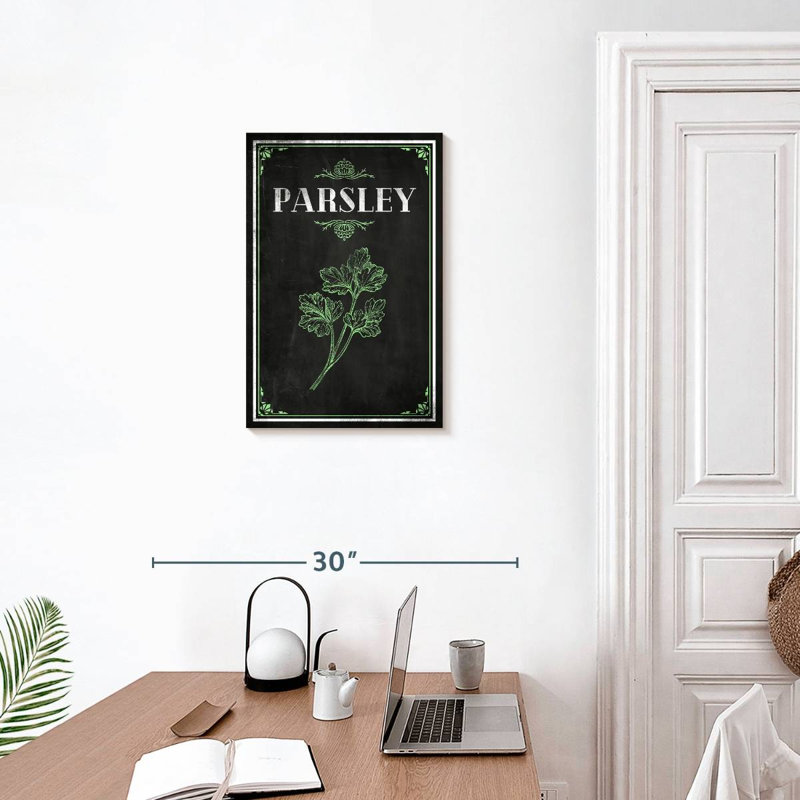 Fresh Parsley, 24" H x 16" W