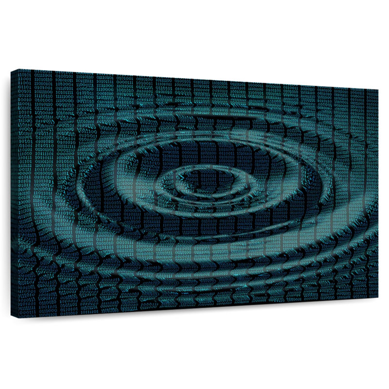 Keiri Data Ripple, 24" H x 36" W