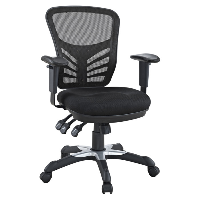 Modway Articulate Mesh Office Chair, Black