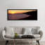 «Malibu Beach at Sunset in Los Angeles County, California», reproduction de photo sur toile-19961954-73626022