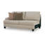 Canapé modulaire 2 pièces avec méridienne Chester-607329011