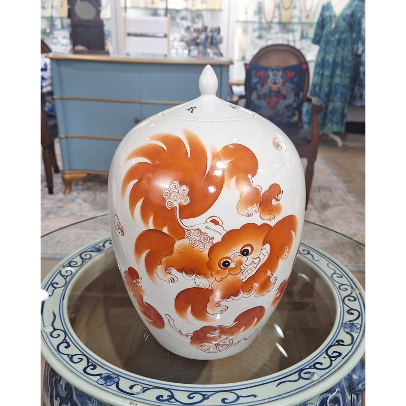 Handmade Porcelain China Jar