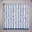Floral Ruffled Cafe Curtain-1619568693