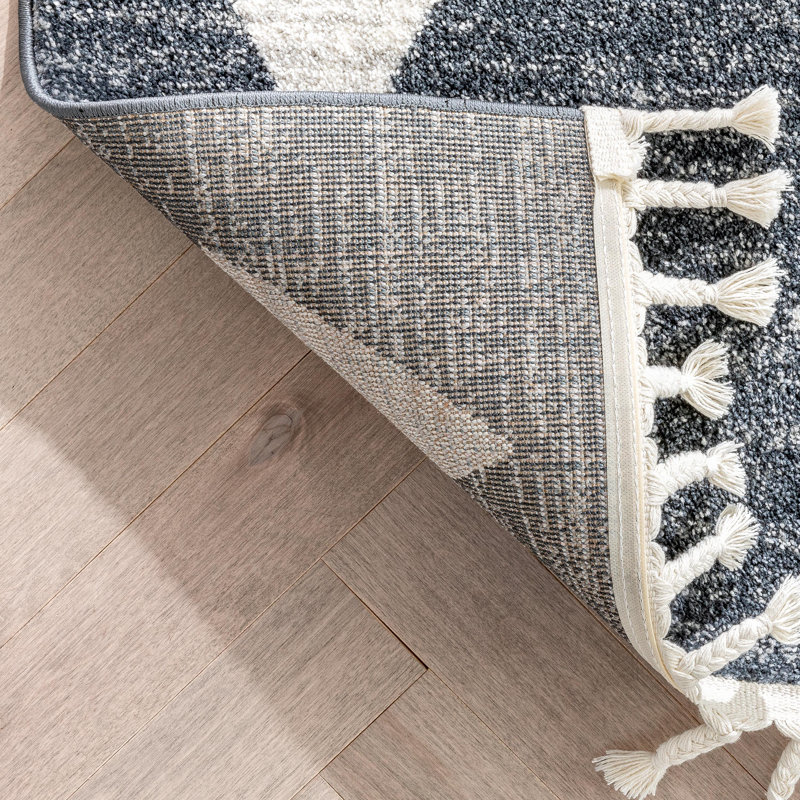 Kennedy Triangles Grey Children's Rug, Rectangle 160 x 220cm