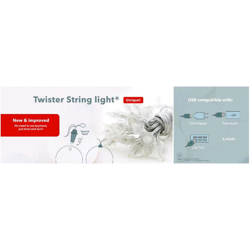 Mateus Indoor 35 - Bulb 219'' Plug-in String Light
