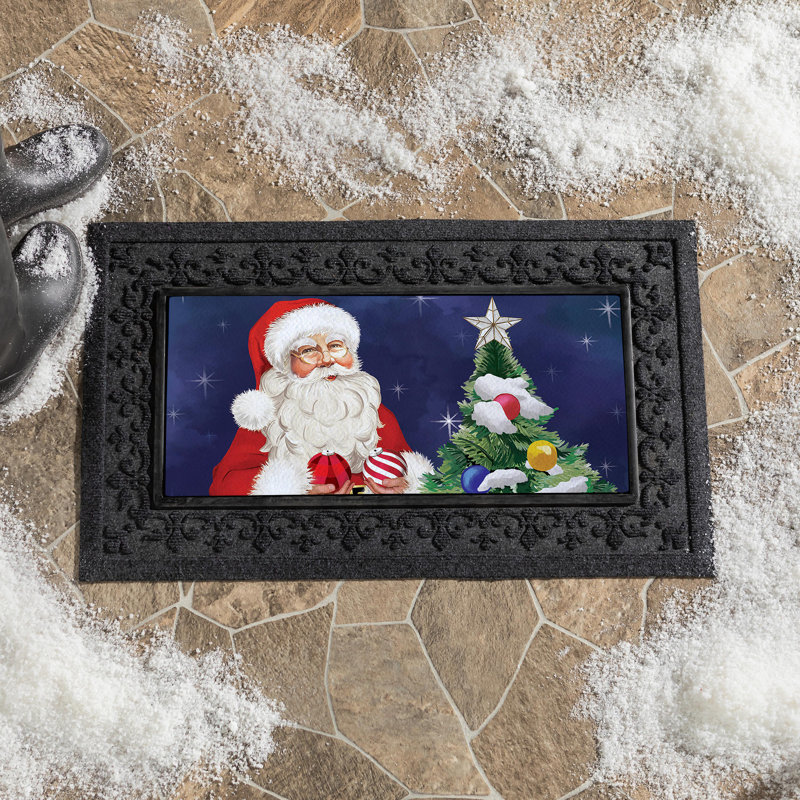 Tapis d'interrupteur Traditional Santa Sassafras