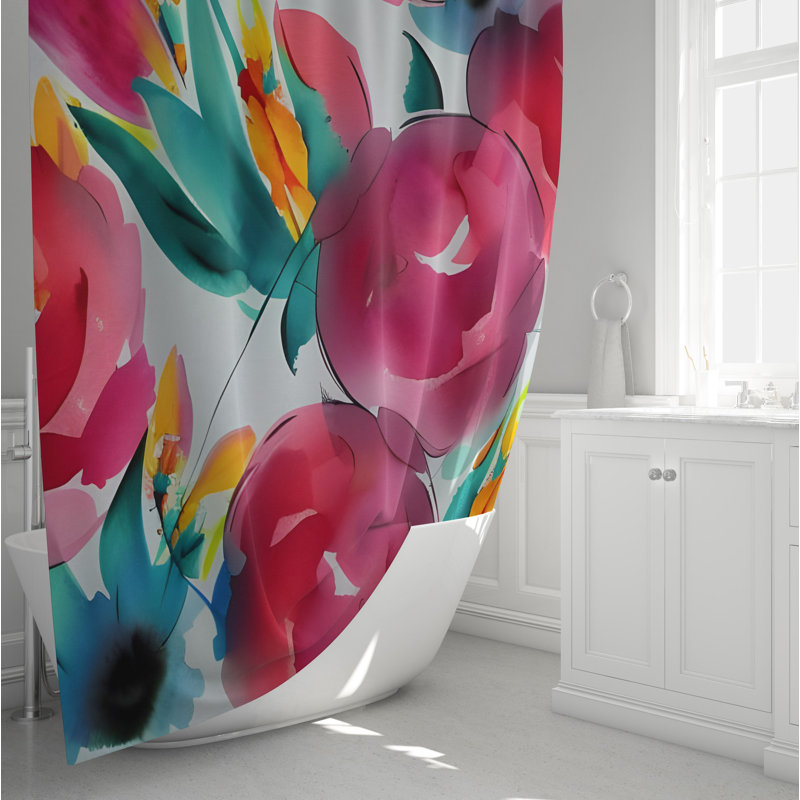 Rideau de douche Cyme, H 72 po x l 70 po