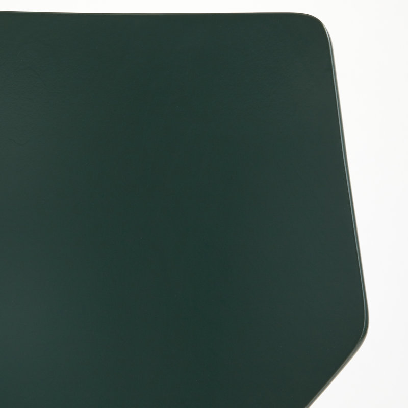Stephanie 18'' H Stacking Side Chair, Green/Gold
