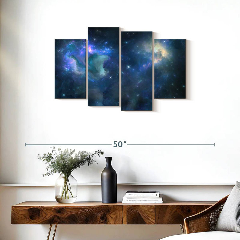 Oberle Space Nebula, 22"H x 36"W