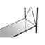 Latavion 101cm Glass Top Console Table