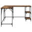 L-Shaped Metal Base Computer Desk-1111815561-1111815565