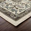 Tapis d'intérieur à motif médaillon floral oriental de style traditionnel Glendale-23544900