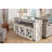 Rabeeah 72" Long Rolling Console & 3-Stool Set-2056992880