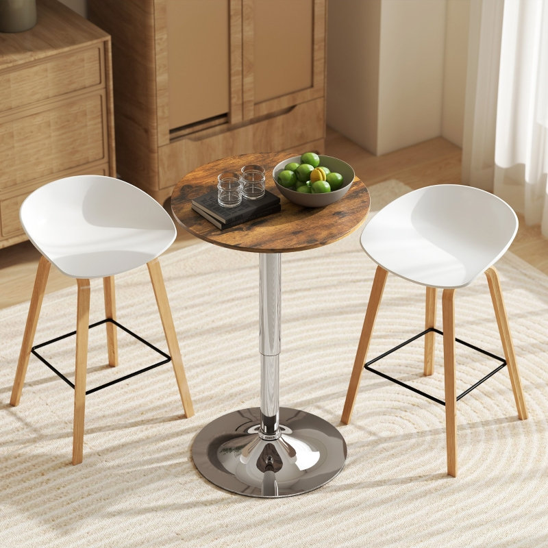 Metal Base Dining Table