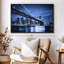 «Twinkling Brooklyn Bridge Wall Art»-543228322