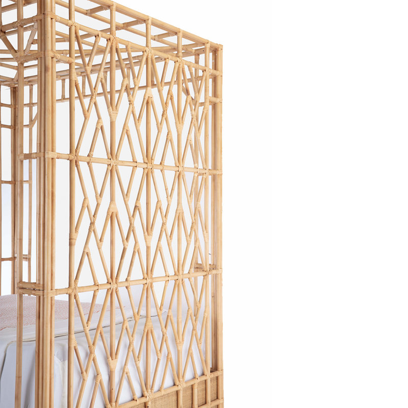 Amanda Lindroth Paradise Canopy Bed, Queen