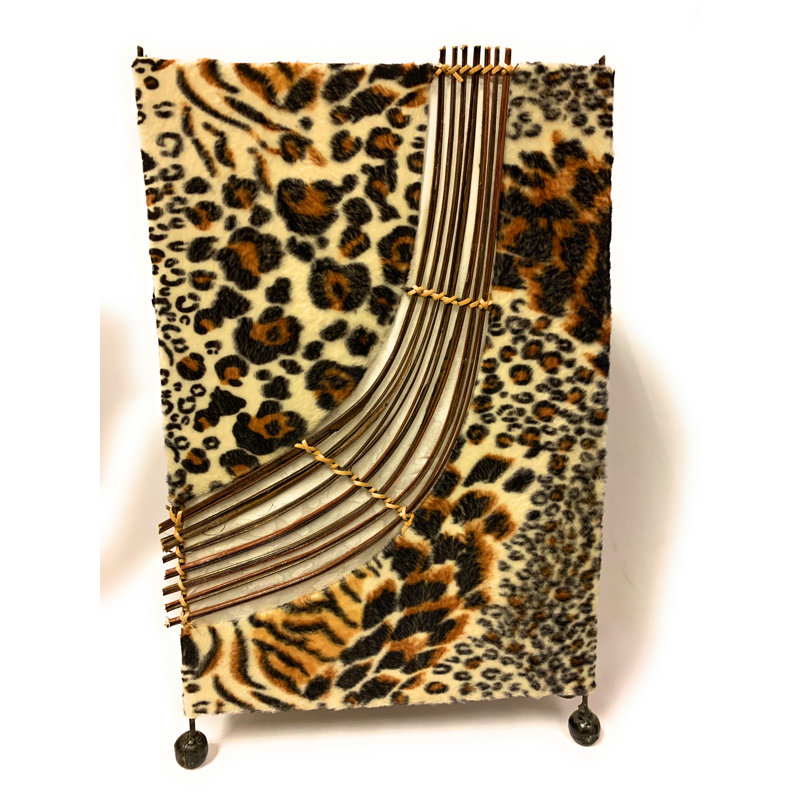 Lampe de table brune 16 po Anjelia