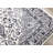 Clotene Oriental Grey Black White Area Rug