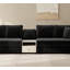 Canapé modulaire en chenille de 127,9 po avec accoudoirs de rangement et console centrale pour le salon-128895653