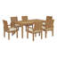 Ensemble repas d'extérieur 7 pièces Modway Marina-713971700