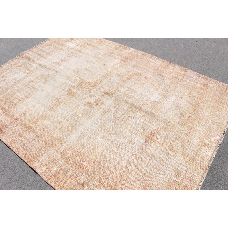 Large Antique Pastel Carpet Is Ideal For Bohemian Decor And Handwoven Into A Turkish Rug