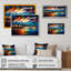 «Vancouver Skyline at Sunset I», reproduction sur toile-86829212-86829211