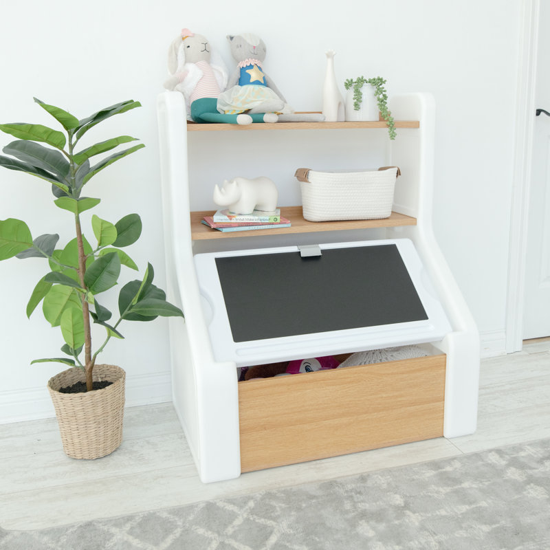 Step2 Harmony Toy Box, White